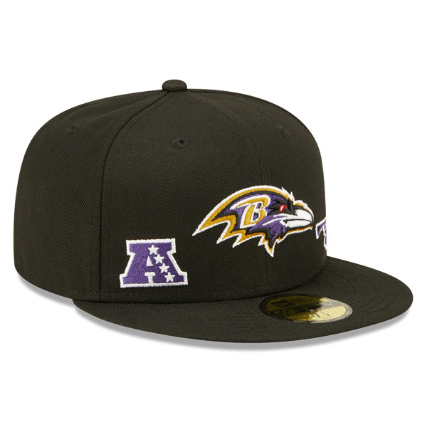 Baltimore Ravens New Era TEAM IDENTITY Exclusive NFL Fitted 59Fifty Hat