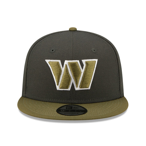 Washington Commanders New Era EXCLUSIVE 9Fifty Snapback NFL Hat – Charcoal/Army