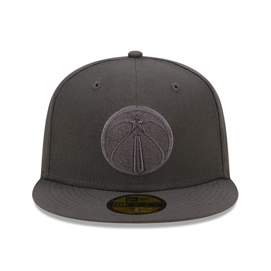 Washington Wizards NBA Exclusive New Era 59FIFTY Fitted Hat - Charcoal