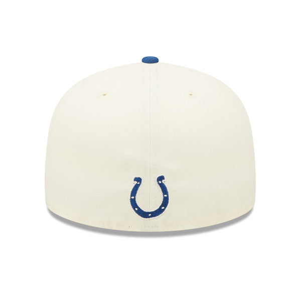 Indianapolis Colts New Era 2022 NFL Sideline 59FIFTY Fitted Hat - Chrome/Royal