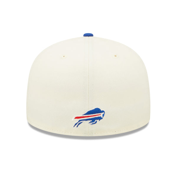 Buffalo Bills New Era 2022 NFL Sideline 59FIFTY Fitted Hat - Chrome/Royal