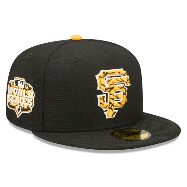 San Francisco Giants New Era 2012 World Series TIGERFILL 59Fifty FitteSerd Hat - Black/Orange