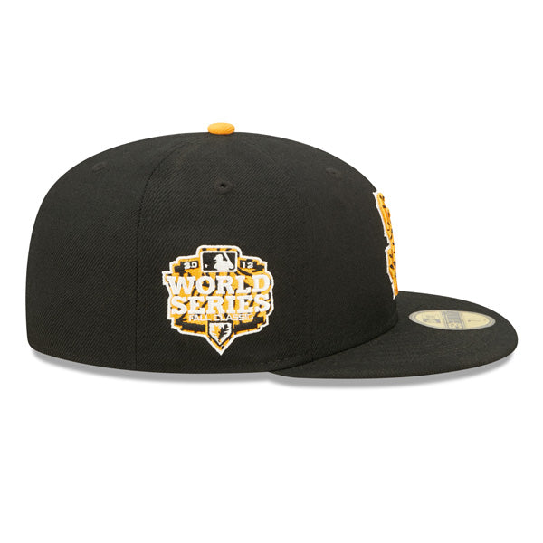 San Francisco Giants New Era 2012 World Series TIGERFILL 59Fifty FitteSerd Hat - Black/Orange