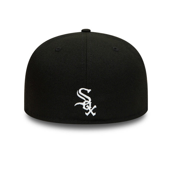 Chicago White Sox 2005 World Series BLOOM Exclusive  New Era 59Fifty Fitted Hat - Black/Sky