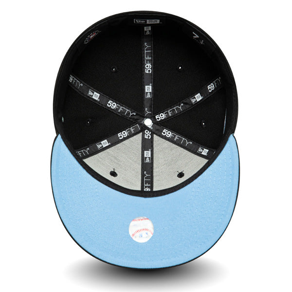 Chicago White Sox 2005 World Series BLOOM Exclusive  New Era 59Fifty Fitted Hat - Black/Sky