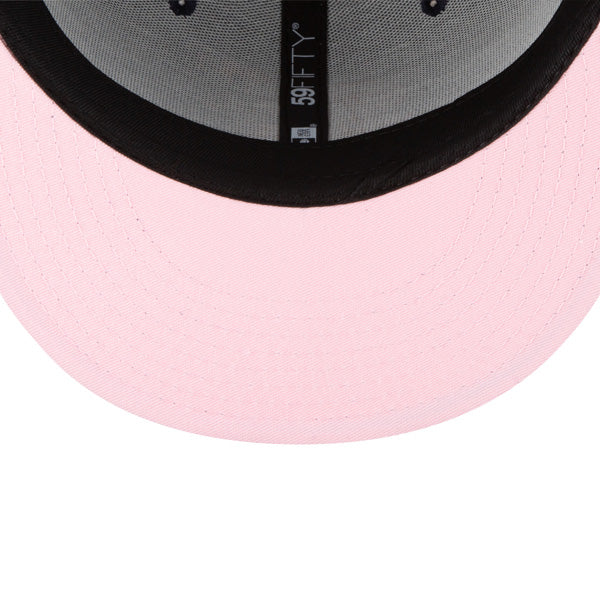 Washington Nationals 2019 World Series BLOOM Exclusive New Era 59Fifty Fitted Hat - Navy/Pink