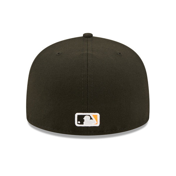 Houston Astros 2017 Exclusive SUPER POP New Era Fitted 59Fifty MLB Hat -Black/Neon Orange