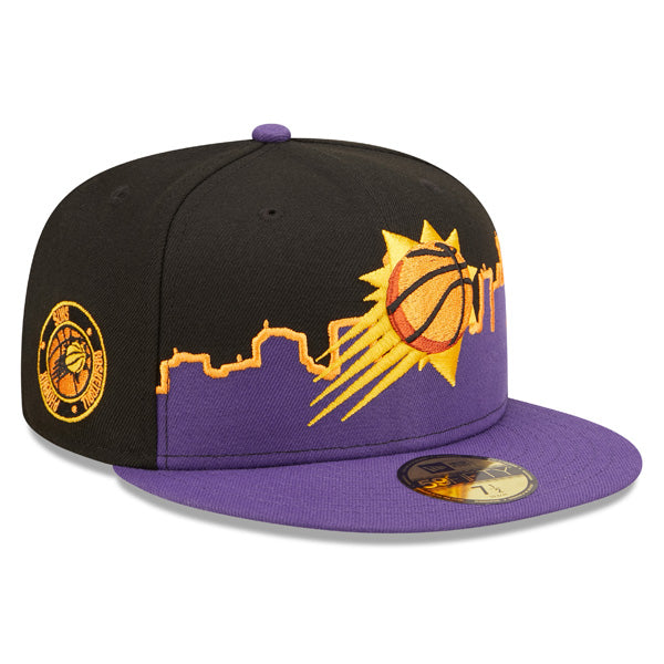 Phoenix Suns New Era 2022 NBA Tip-Off 59FIFTY Fitted Hat - Purple/Black