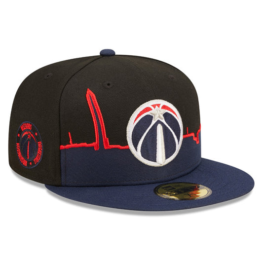 Washington Wizards New Era 2022 NBA Tip-Off 59FIFTY Fitted Hat - Navy/Black