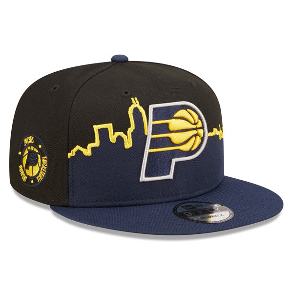 Indiana Pacers New Era NBA 2022 Tip Off 9FIFTY Snapback Hat –Navy/Yellow