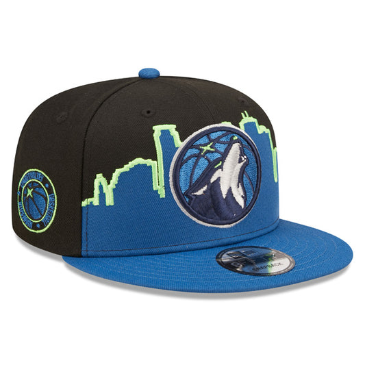Minnesota Timberwolves New Era NBA 2022 Tip Off 9FIFTY Snapback Hat – Blue/Black