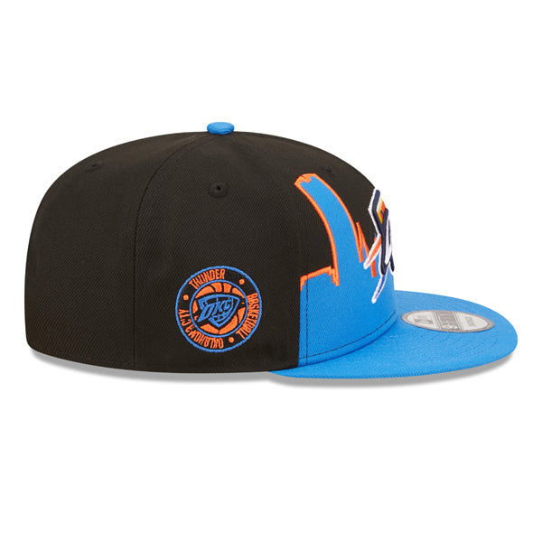 Oklahoma City Thuder New Era NBA 2022 Tip Off 9FIFTY Snapback Hat – Black/Blue
