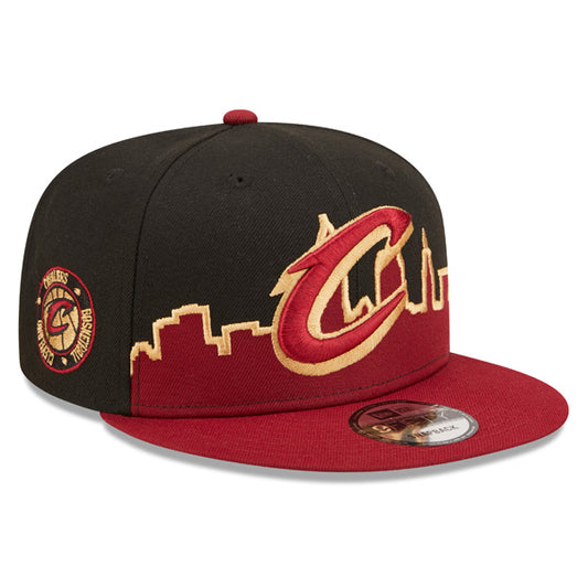 Cleveland Cavaliers New Era NBA 2022 Tip Off 9FIFTY Snapback Hat – Maroon/Black
