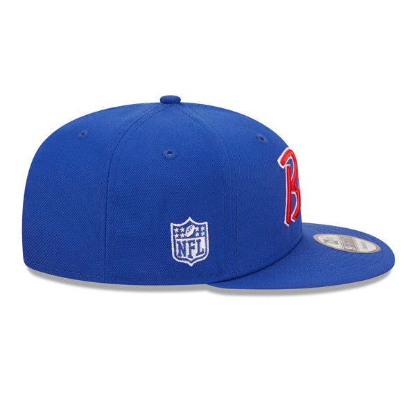 Buffalo Bills New Era NFL CLASSIC SCRIPT Snapback Hat – Royal/Red