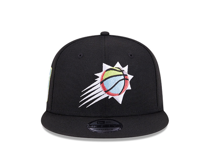 Phoenix Suns New Era SUPER PACK 9Fifty Snapback Hat - Black/Multi-Color
