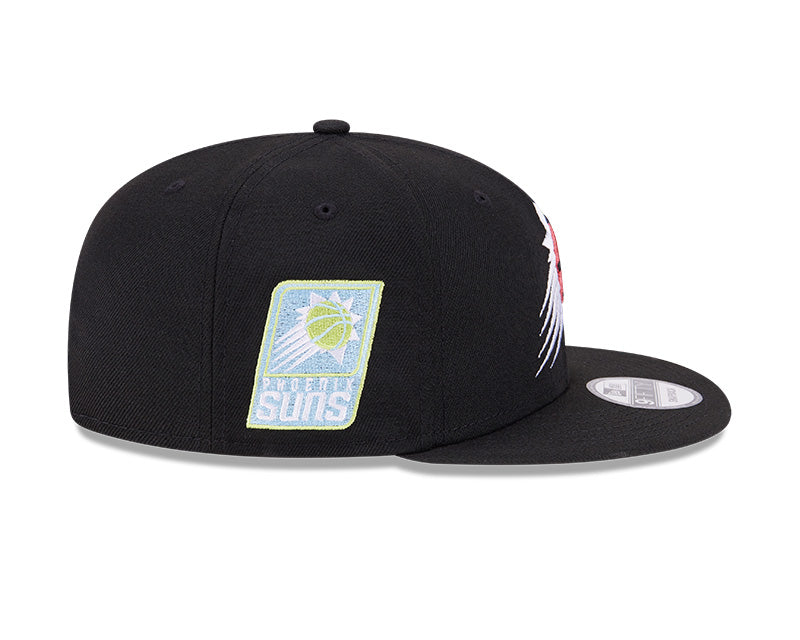 Phoenix Suns New Era SUPER PACK 9Fifty Snapback Hat - Black/Multi-Color