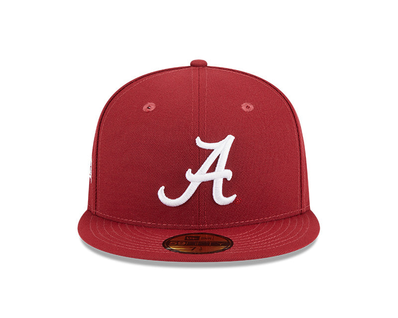 Alabama Crimson Tide New Era NCAA SIDE HIT 59Fifty Fitted Hat - Crimson