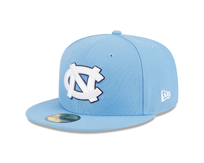 North Carolina Tar Heels New Era NCAA SIDE HIT 59Fifty Fitted Hat - Carolina Blue