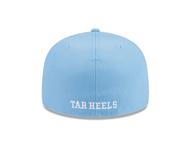 North Carolina Tar Heels New Era NCAA SIDE HIT 59Fifty Fitted Hat - Carolina Blue