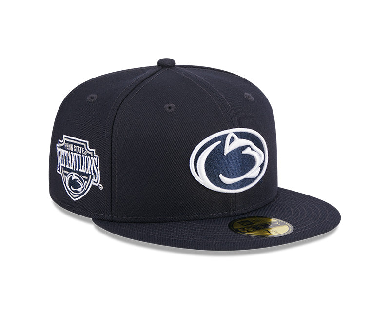 Penn State Nittany Lions New Era NCAA SIDE HIT 59Fifty Fitted Hat - Navy