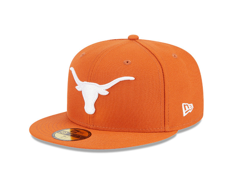 Texas Longhorns New Era NCAA SIDE HIT 59Fifty Fitted Hat - Burnt Orange