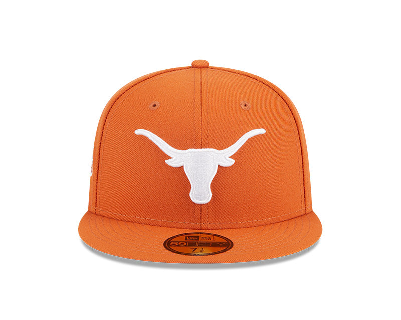 Texas Longhorns New Era NCAA SIDE HIT 59Fifty Fitted Hat - Burnt Orange