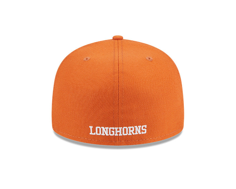 Texas Longhorns New Era NCAA SIDE HIT 59Fifty Fitted Hat - Burnt Orange