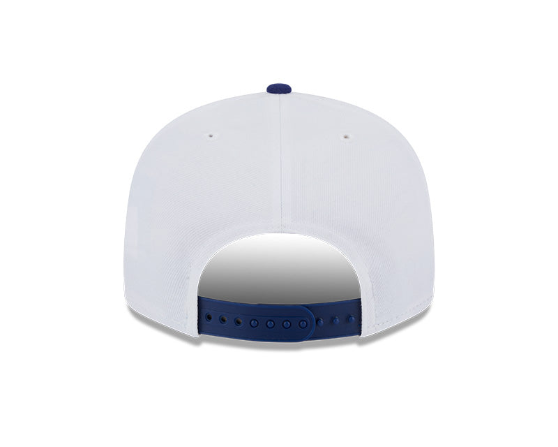 Los Angeles Dodgers MLB New Era CREST 9Fifty Snapback Hat - White/Royal