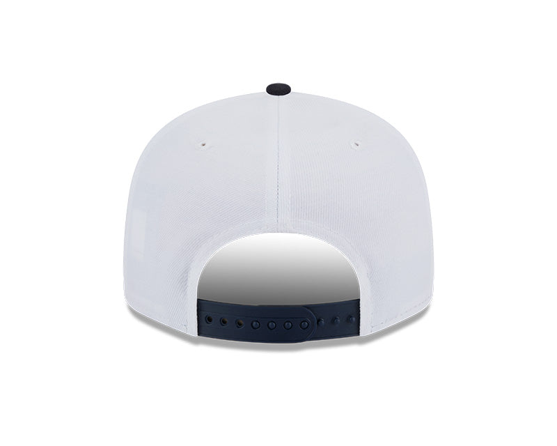 New York Yankees MLB New Era CREST 9Fifty Snapback Hat - White/Navy