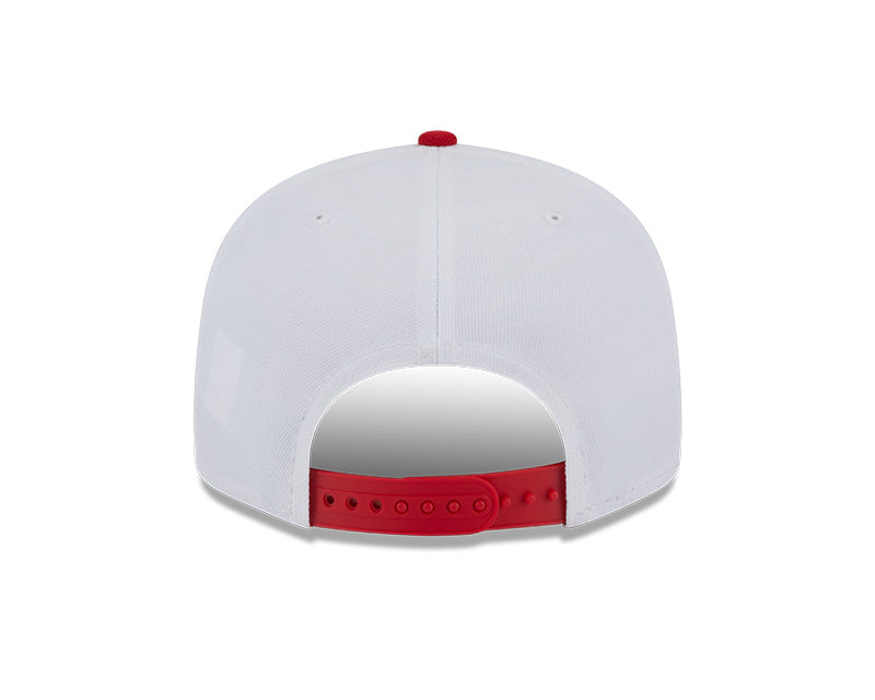 Washington Nationals MLB New Era CREST 9Fifty Snapback Hat - White/Red