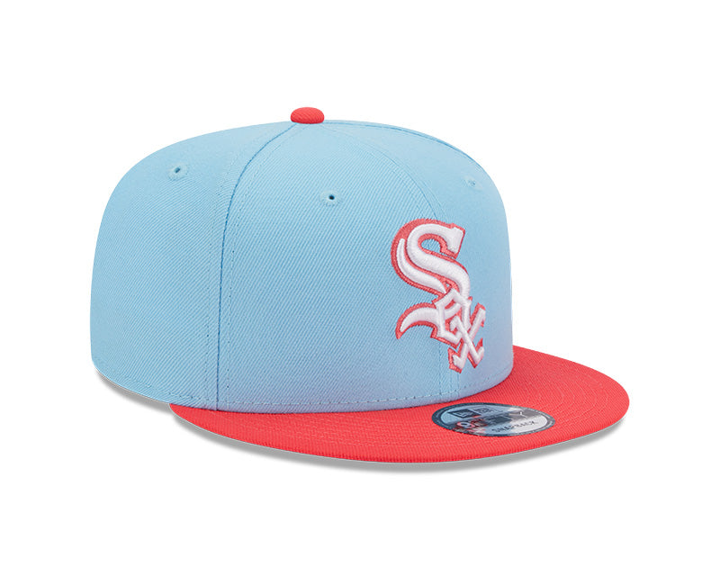 Chicago White Sox New Era SEASONS CHANGE 9Fifty Snapback Hat - Sky/Lava Red