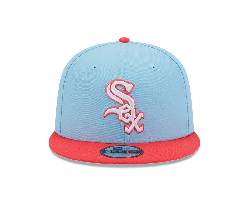 Chicago White Sox New Era SEASONS CHANGE 9Fifty Snapback Hat - Sky/Lava Red