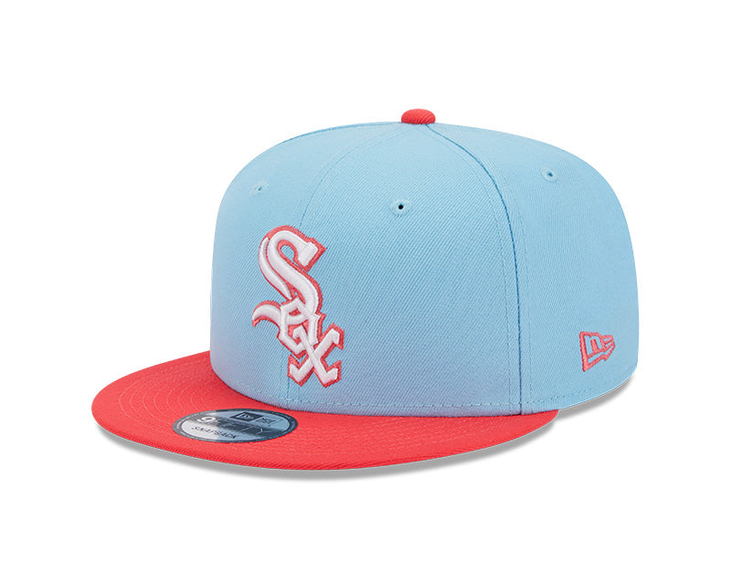 Chicago White Sox New Era SEASONS CHANGE 9Fifty Snapback Hat - Sky/Lava Red