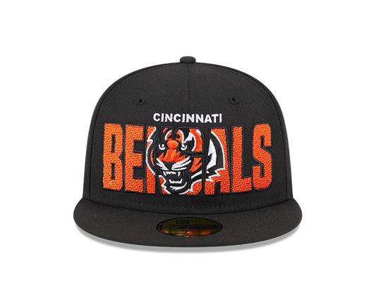 Cincinnati Bengals New Era 2023 NFL Draft On-Stage 59FIFTY Fitted Hat - Black