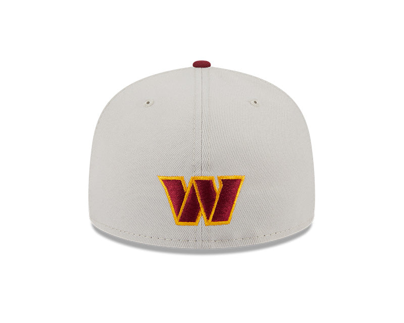 Washington Commanders New Era 2023 NFL Draft On-Stage 59FIFTY Fitted Hat - Chrome/Burgundy