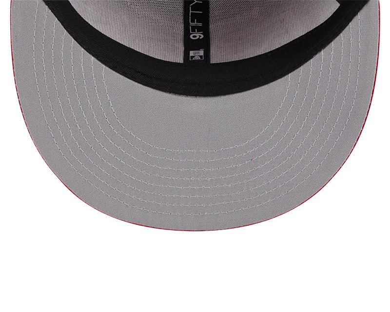 San Francisco 49ers New Era 2023 NFL Draft 9FIFTY Snapback Adjustable Hat - Scarlet