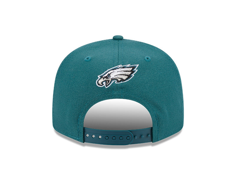 Philadelphia Eagles New Era 2023 NFL Draft 9FIFTY Snapback Adjustable Hat - Green