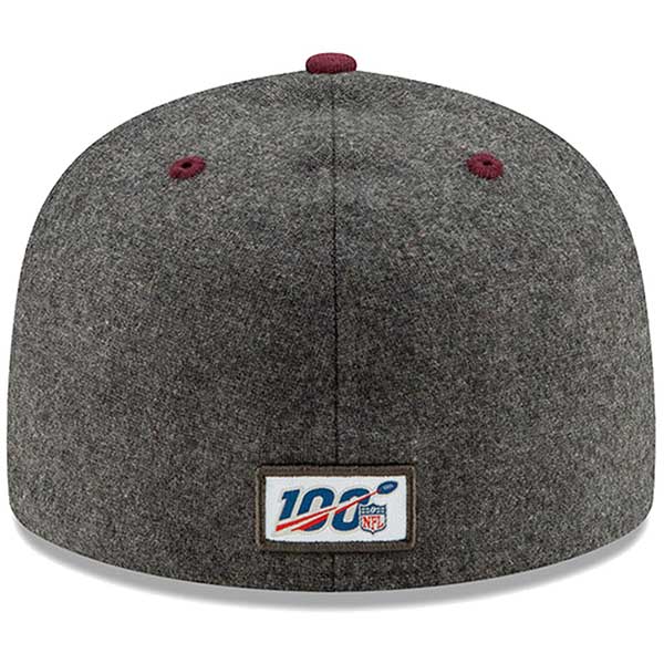 Washington Redskins New Era 2019 NFL Sideline Home Official 59FIFTY 1930s Fitted Hat - Heather Charcoal