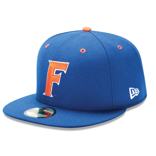 Florida Gators New Era CLASSIC 59FIFTY Fitted NCAA Hat - Royal/Orange