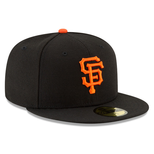 San Francisco Giants New Era Authentic Collection GAME On-Field 59Fifty Fitted MLB Hat - Black/Orange