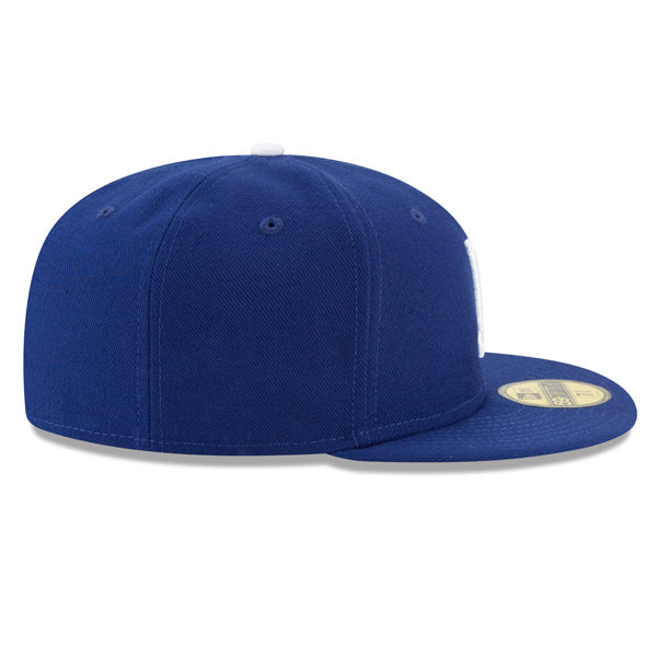 Los Angeles Dodgers On-Field Authentic GAME Fitted 59Fifty New Era MLB Hat - Royal
