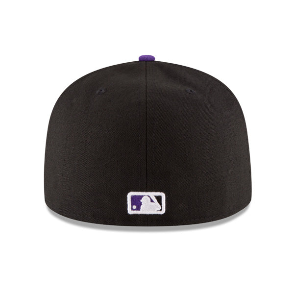 Colorado Rockies New Era Authentic Collection ALTERNATE On-Field 59Fifty Fitted MLB Hat - Black/Purple