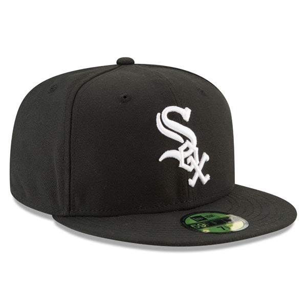 Chicago White Sox New Era Authentic Collection Game On-Field Fitted 59Fifty MLB Hat - Black