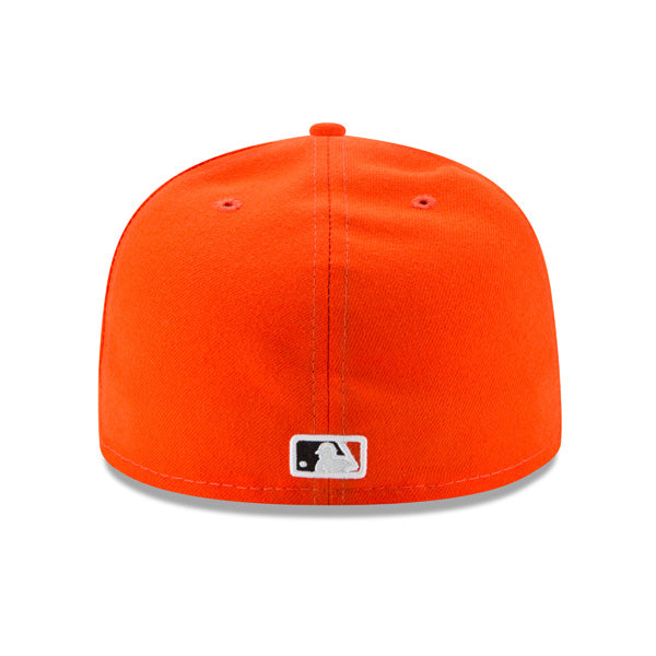 Miami Marlins New Era Authentic Collection Road 2017 On-Field Fitted 59Fifty MLB Hat - Orange