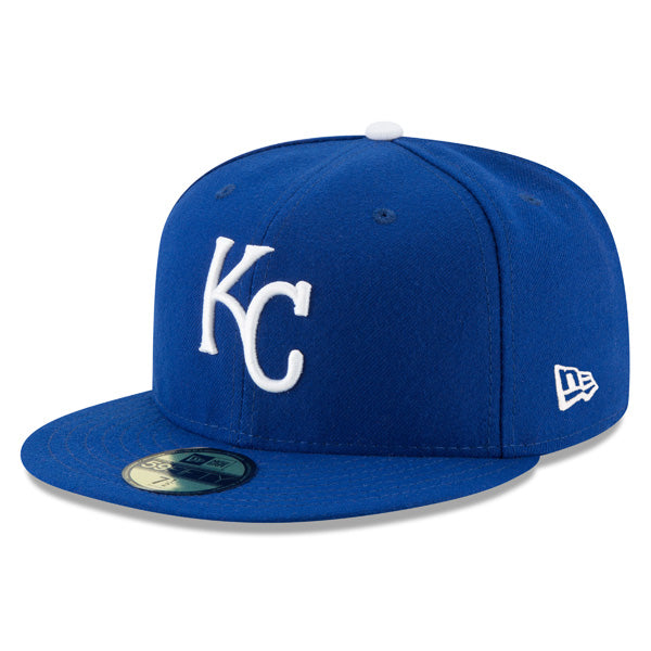 Kansas City Royals New Era Authentic Collection Game On-Field Fitted 59Fifty MLB Hat - Royal