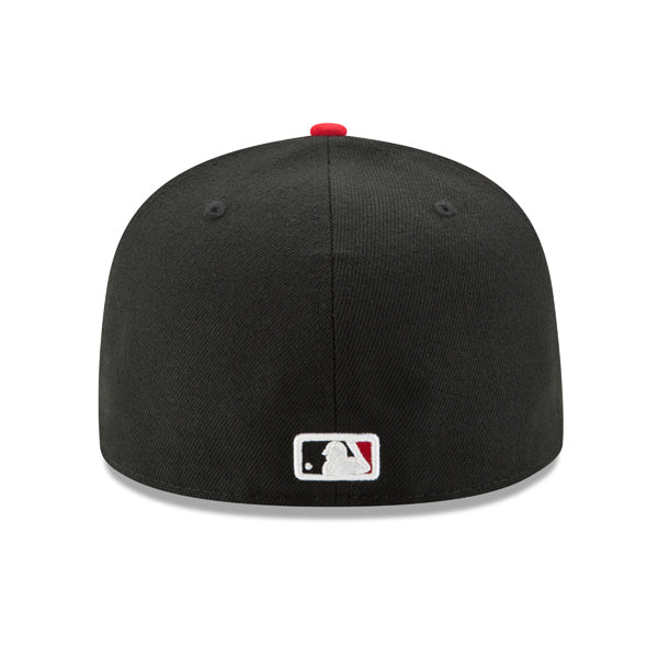 Cincinnati Reds New Era Authentic Collection Alternate On-Field Fitted 59Fifty MLB Hat - Black/Red