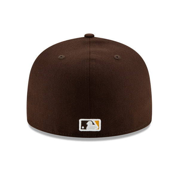 San Diego Padres New Era Authentic Collection GAME On-Field 59Fifty Fitted MLB Hat - Brown/Yellow