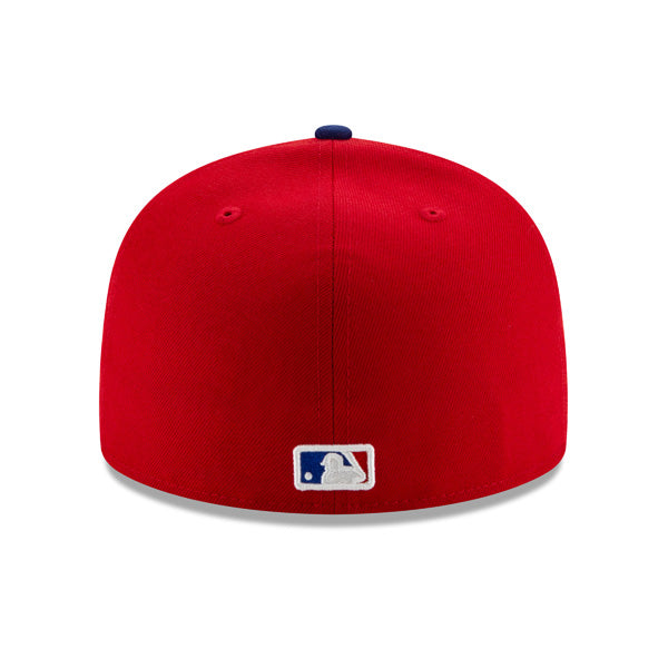 Texas Rangers New Era Authentic Collection ALTERNATE 3 On-Field Fitted 59Fifty MLB Hat - Red/Blue