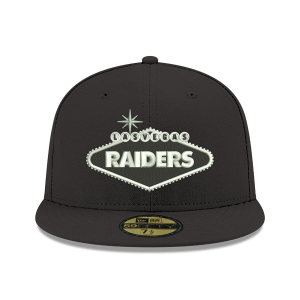 Las Vegas Raiders NFL New Era CASINO 59FIFTY Fitted Hat