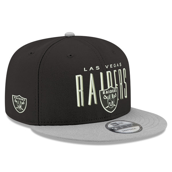 Las Vegas Raiders NFL New Era AROUND THE WAY 9Fifty Snapback Hat